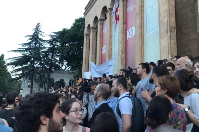 მოკლული დავით სარალიძის ოჯახის მხარდამჭერი აქცია დღეს 16:00 საათზე განახლდება