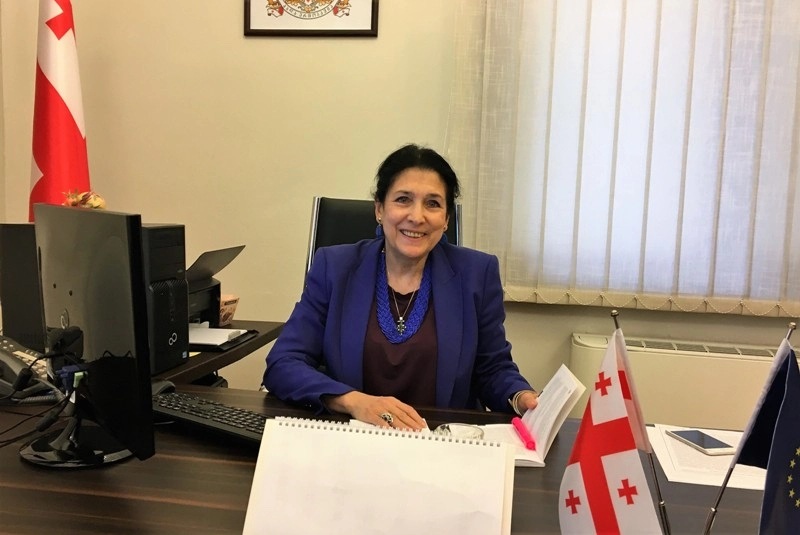სალომე ზურაბიშვილი განცხადებას ავრცელებს