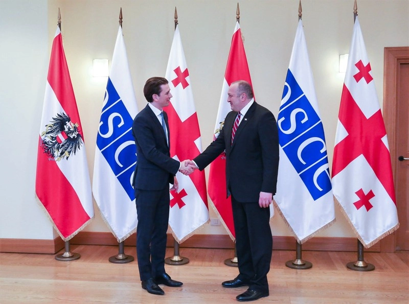 გიორგი მარგველაშვილი ეუთოს მოქმედ თავმჯდომარეს შეხვდა