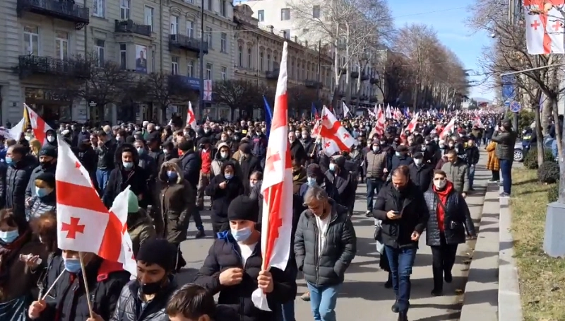 ოპოზიციამ დაგეგმილი აქციები გადადო