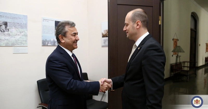 მიხეილ ჯანელიძემ უზბეკეთის რესპუბლიკის ვიცე-სპიკერთან ორმხრივი თანამშრომლობის საკითხები განიხილა