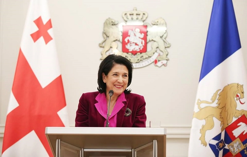 სალომე ზურაბიშვილი ანგელა მერკელს შეხვდება