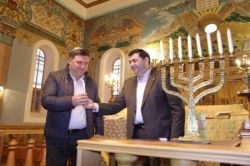 ქუთაისში ,,ხანუქას" დღესასწაული აღნიშნეს