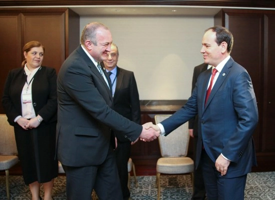 საქართველოს პრეზიდენტი ალბანეთის რესპუბლიკის პრეზიდენტს შეხვდა