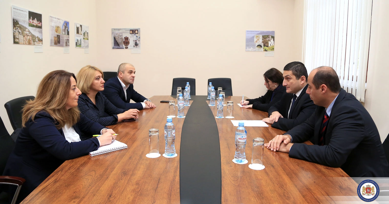  საგარეო საქმეთა სამინისტროში შშმ პირთა საკითხებზე მომუშავე არასამთავრობოებთან შეხვედრა გაიმართა