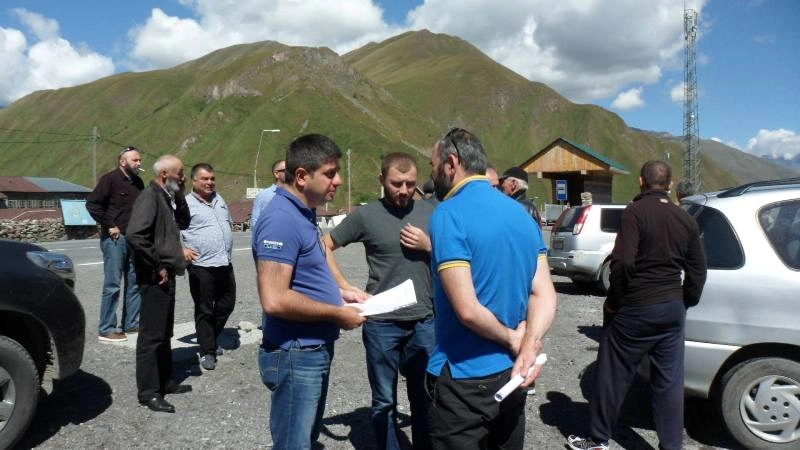 ზაქარია ქუცნაშვილი ყაზბეგის მუნიციპალიტეტს ესტუმრა