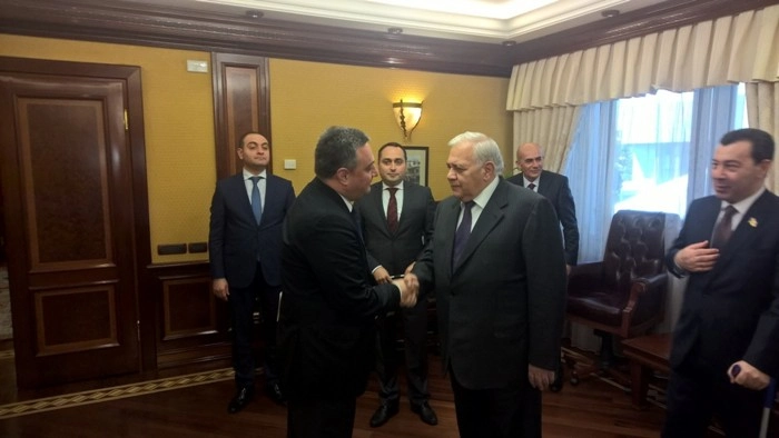 ვიქტორ დოლიძე სამუშაო ვიზიტით ბაქოში იმყოფებოდა