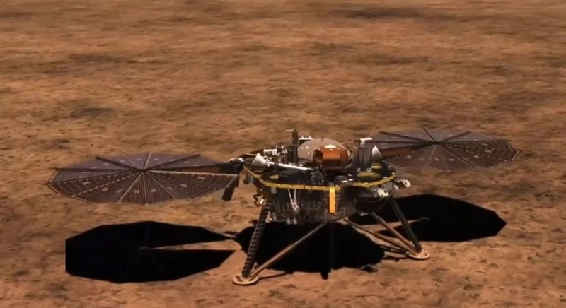 NASA-მ რობოტი InSight-ი მარსზე წარმატებით დასვა (ფოტო)
