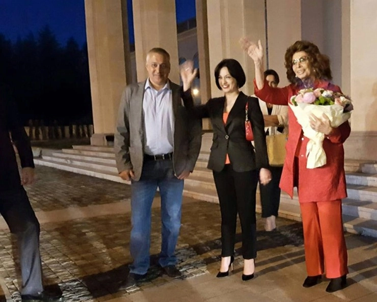 მსოფლიო კინოვარსკვლავი სოფი ლორენი თბილისშია
