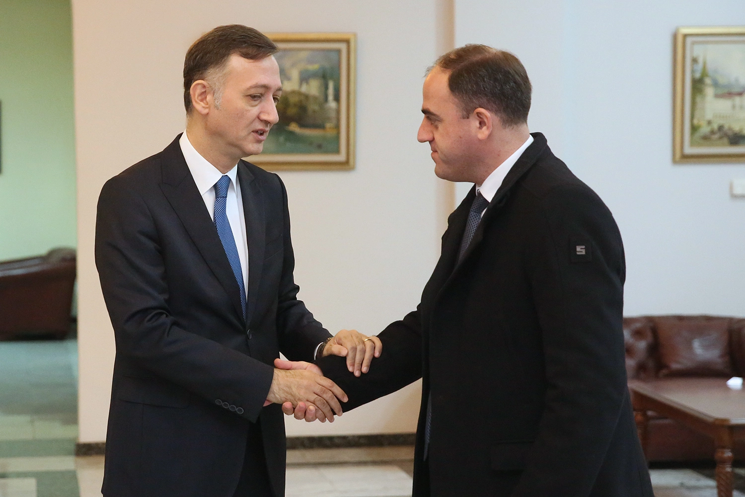  დავით ნარმანიამ თურქეთის საელჩოში გახსნილ სამძიმრის წიგნში ჩანაწერი გააკეთა
