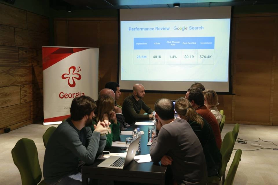  Google ტურიზმის ეროვნული ადმინისტრაციის მარკეტინგულ კამპანიას წარმატებულად აფასებს
