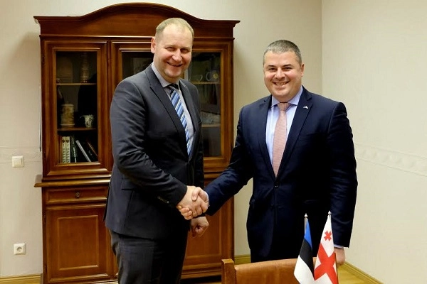 ოთარ დანელია ესტონეთის რესპუბლიკის სასოფლო საქმეთა მინისტრს ურმას კრუუზეს შეხვდა
