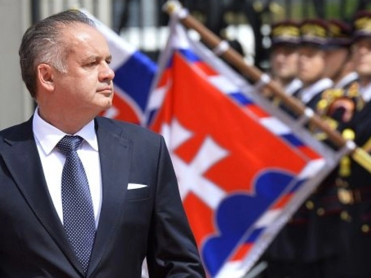 საქართველოს ოფიციალური ვიზიტით  სლოვაკეთის რეპუბლიკის პრეზიდენტი ეწვევა
