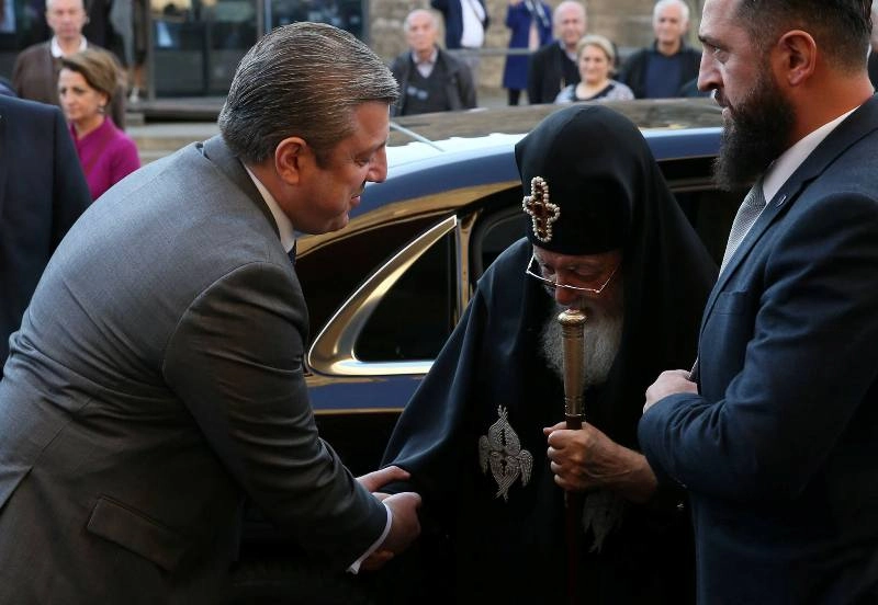  გიორგი კვირიკაშვილმა საქართველოს პატრიარქს აღსაყდრების 39-ე წლისთავი მიულოცა