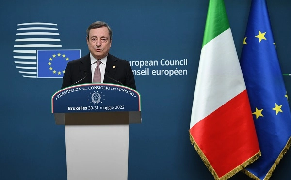 ევროკავშირის ყველა ძირითადი ქვეყანა, გარდა იტალიისა, ეწინააღმდეგება უკრაინისთვის კანდიდატის სტატუსის მინიჭებას - დრაგი