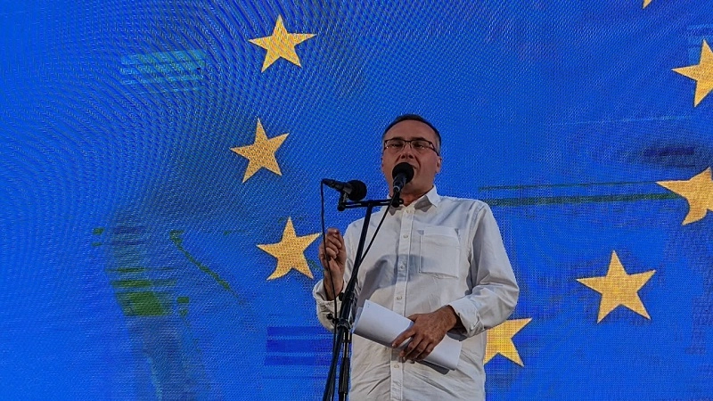 გავაგრძელებთ პროტესტს, სანამ საქართველო კანდიდატის სტატუსს არ მიიღებს – ლაშა ბუღაძე
